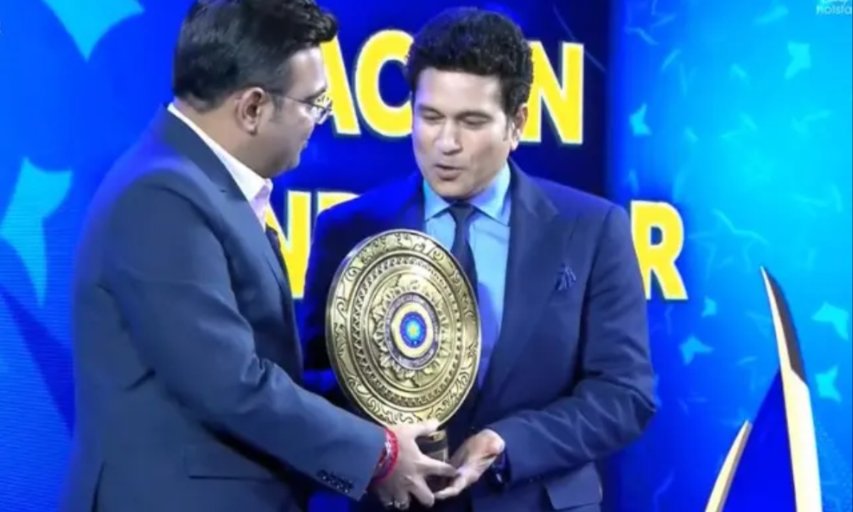 Sachin Tendulkar Receives BCCI Lifetime Achievement Award
