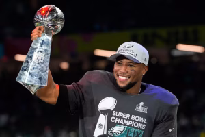 Saquon Barkley’s Historic Season Ends with Super Bowl Win and a Penguin Named After Him1