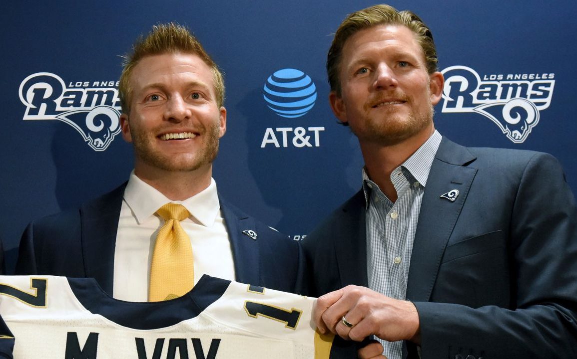 Sean McVay and Les Snead