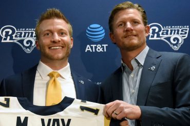 Sean McVay and Les Snead