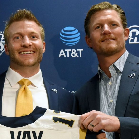 Sean McVay and Les Snead