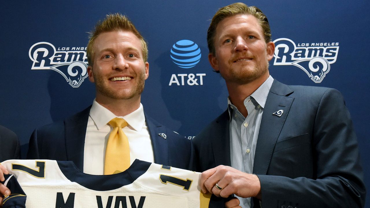 Sean McVay and Les Snead