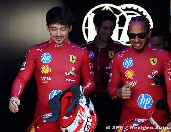 Hamilton admet avoir été ‘surpris’ par l’éthique de travail de Leclerc
