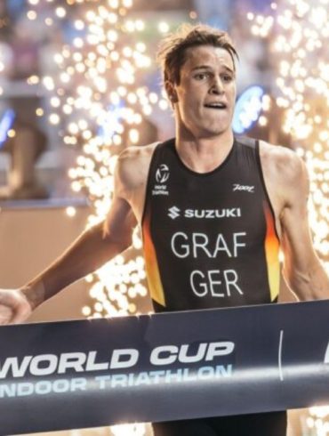 Beaugrand and Graf Claim Victory at Indoor Triathlon World Cup Liévin