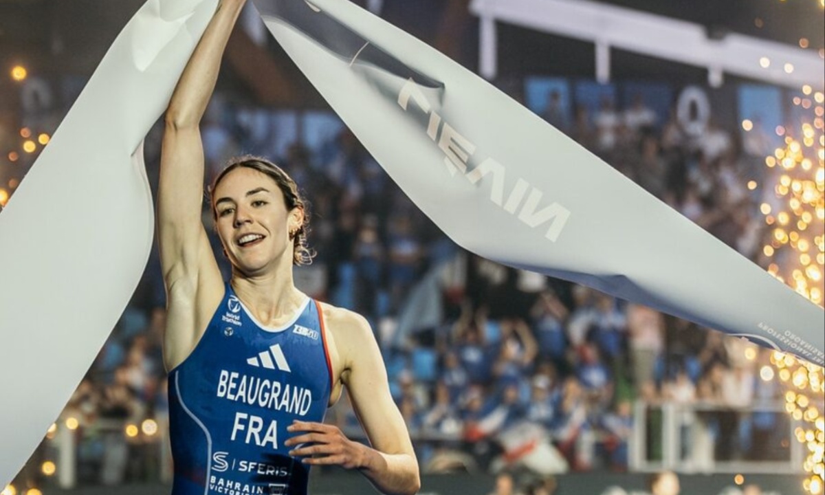 Beaugrand and Graf Claim Victory at Indoor Triathlon World Cup Liévin