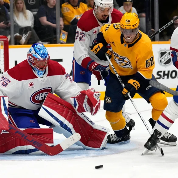 Dobes Delivers as Canadiens Rally Past Predators for Fifth Straight Win
