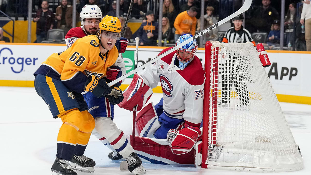 Dobes Delivers as Canadiens Rally Past Predators for Fifth Straight Win