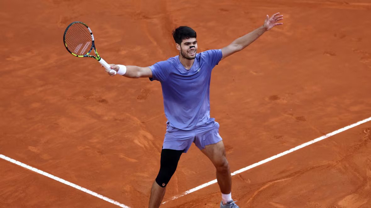 Alcaraz Ends Sinner’s Streak, Captures First Italian Open to Cement Clay-Court Reign