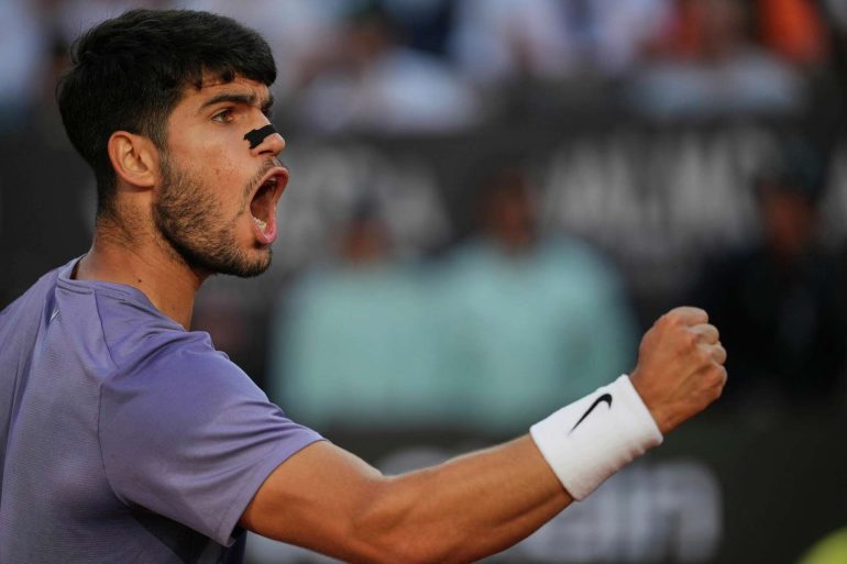 Alcaraz Ends Sinner’s Streak, Captures First Italian Open to Cement Clay-Court Reign