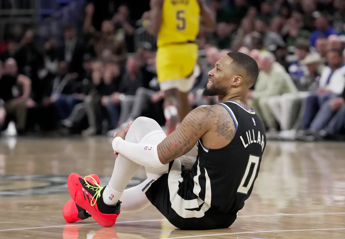 Damian Lillard’s Achilles Tear Shatters Bucks’ Title Dreams and Triggers Franchise-Altering Questions