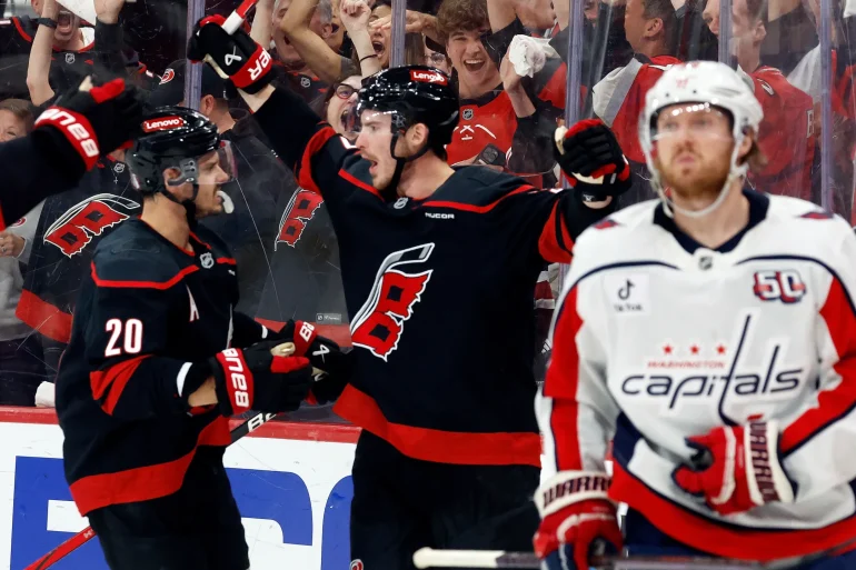 Hurricanes Blank Capitals in Game 3 as Andersen Shines and Svechnikov Sparks Surge