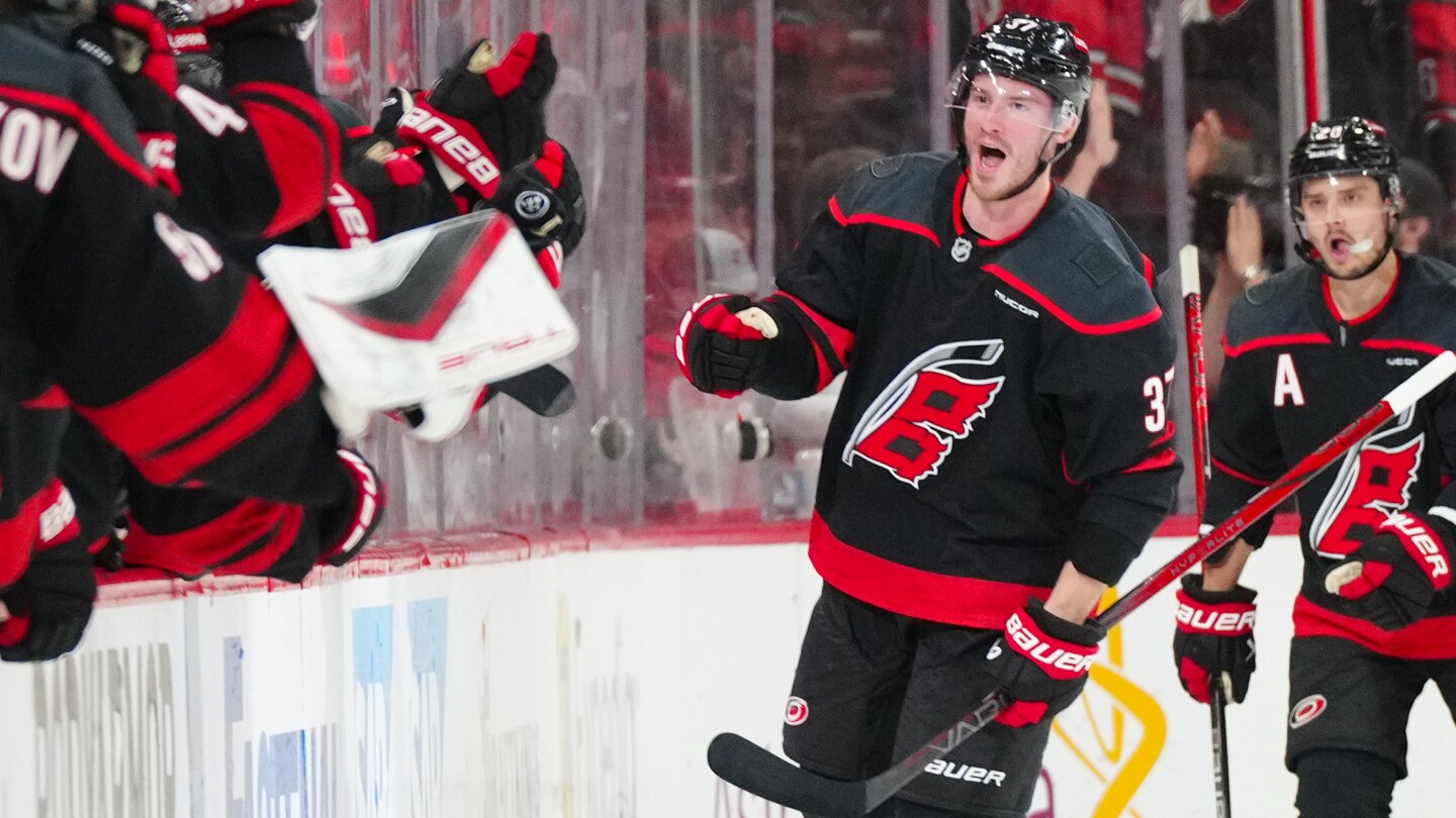 Hurricanes Blank Capitals in Game 3 as Andersen Shines and Svechnikov Sparks Surge