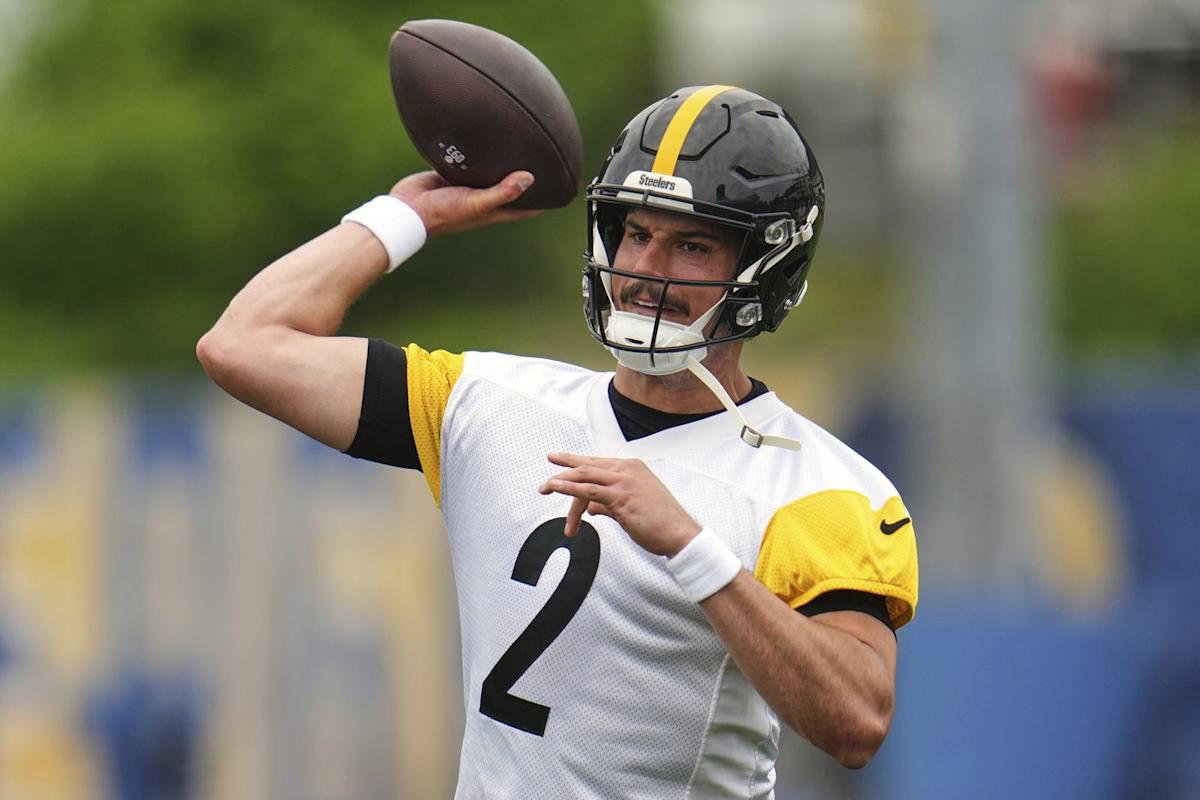 Mason Rudolph Returns to Steelers Steady and Focused Amid Aaron Rodgers Speculation