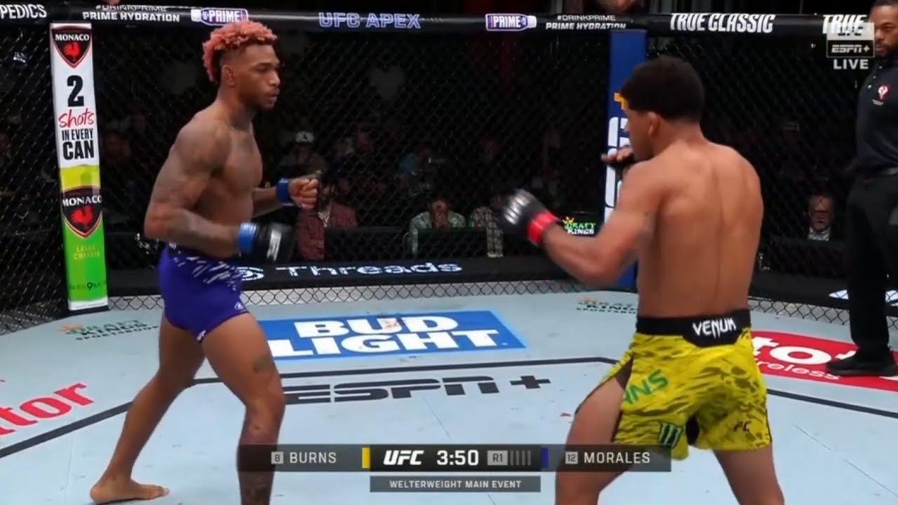 Michael Morales Stuns Gilbert Burns with First-Round Knockout to Cement Welterweight Breakthrough