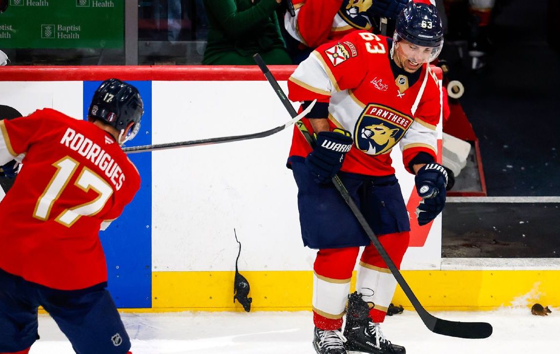 Panthers Keep It Light with Plastic Rat Tradition as Marchand Becomes Team’s Favorite Target