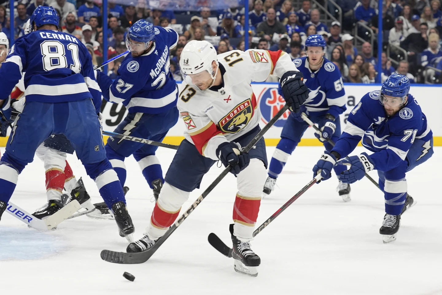 Panthers Push for Sweep Without Reinhart, Trust Depth to Seal Eastern Finals Over Hurricanes