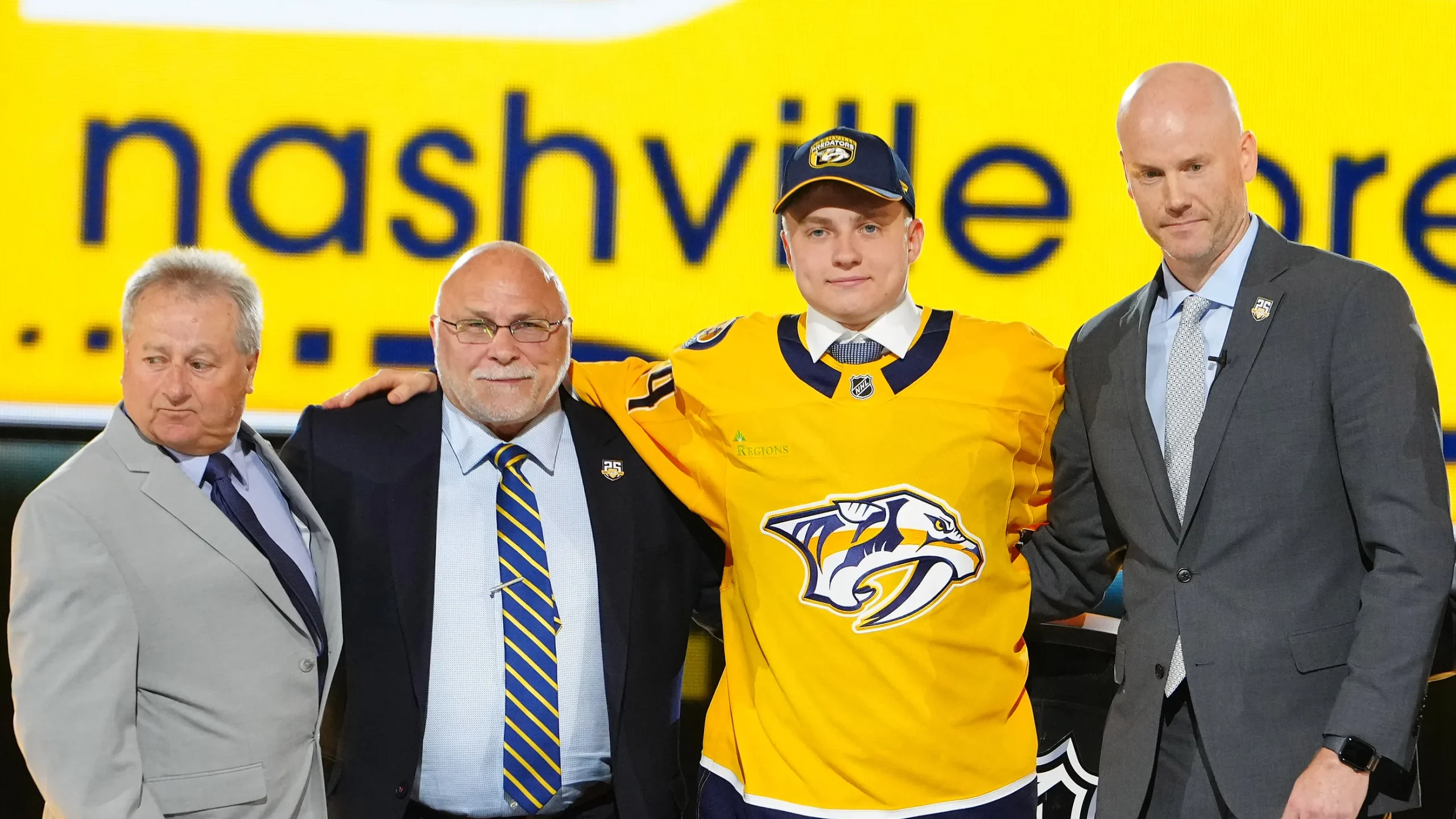 Predators Slide to No. 5 in NHL Draft Lottery but Stay Confident with Three First-Round Picks
