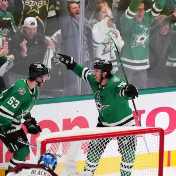 Rantanen’s Game 7 Hat Trick Knocks Out Former Team, Sends Stars to Western Semifinals