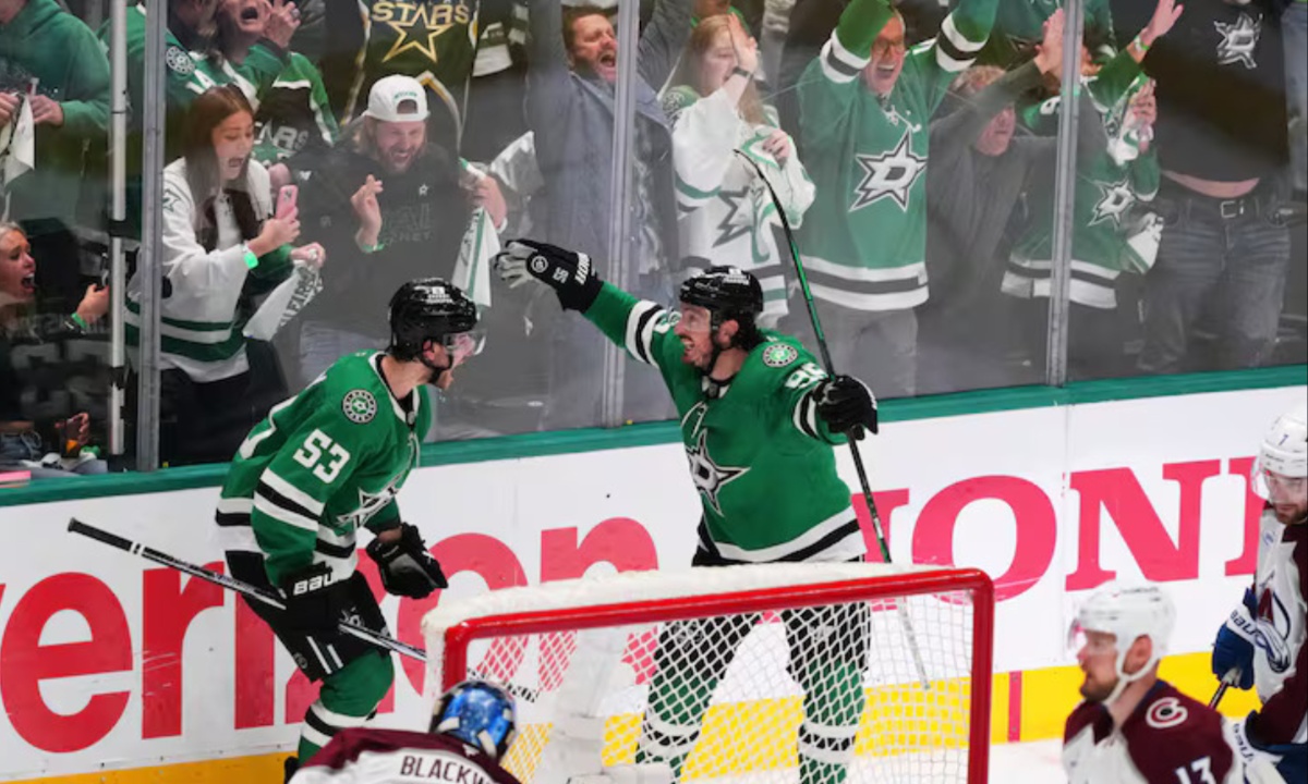 Rantanen’s Game 7 Hat Trick Knocks Out Former Team, Sends Stars to Western Semifinals