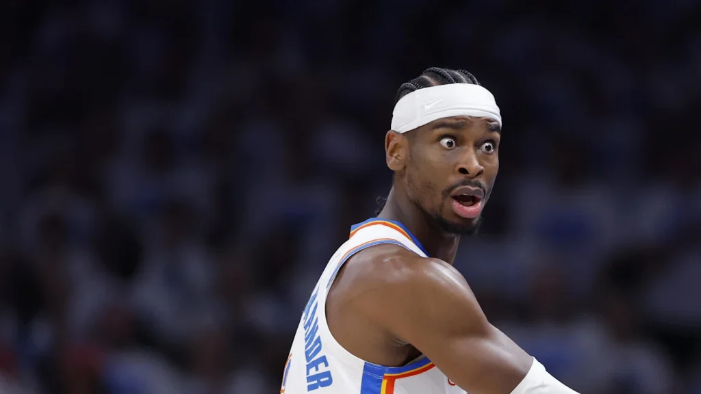 Shai Gilgeous-Alexander’s Courtside Double-Take Turns Into Heartwarming Reunion With Chris Paul