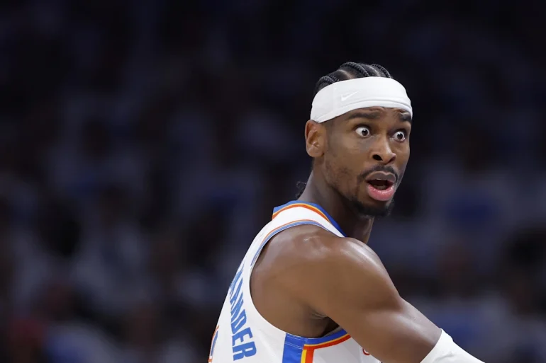 Shai Gilgeous-Alexander’s Courtside Double-Take Turns Into Heartwarming Reunion With Chris Paul