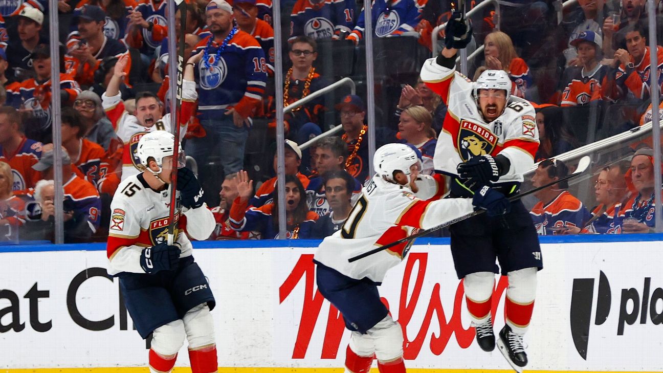 Brad Marchand Makes History with Shorthanded, Double OT Winner as Panthers Even Stanley Cup Final