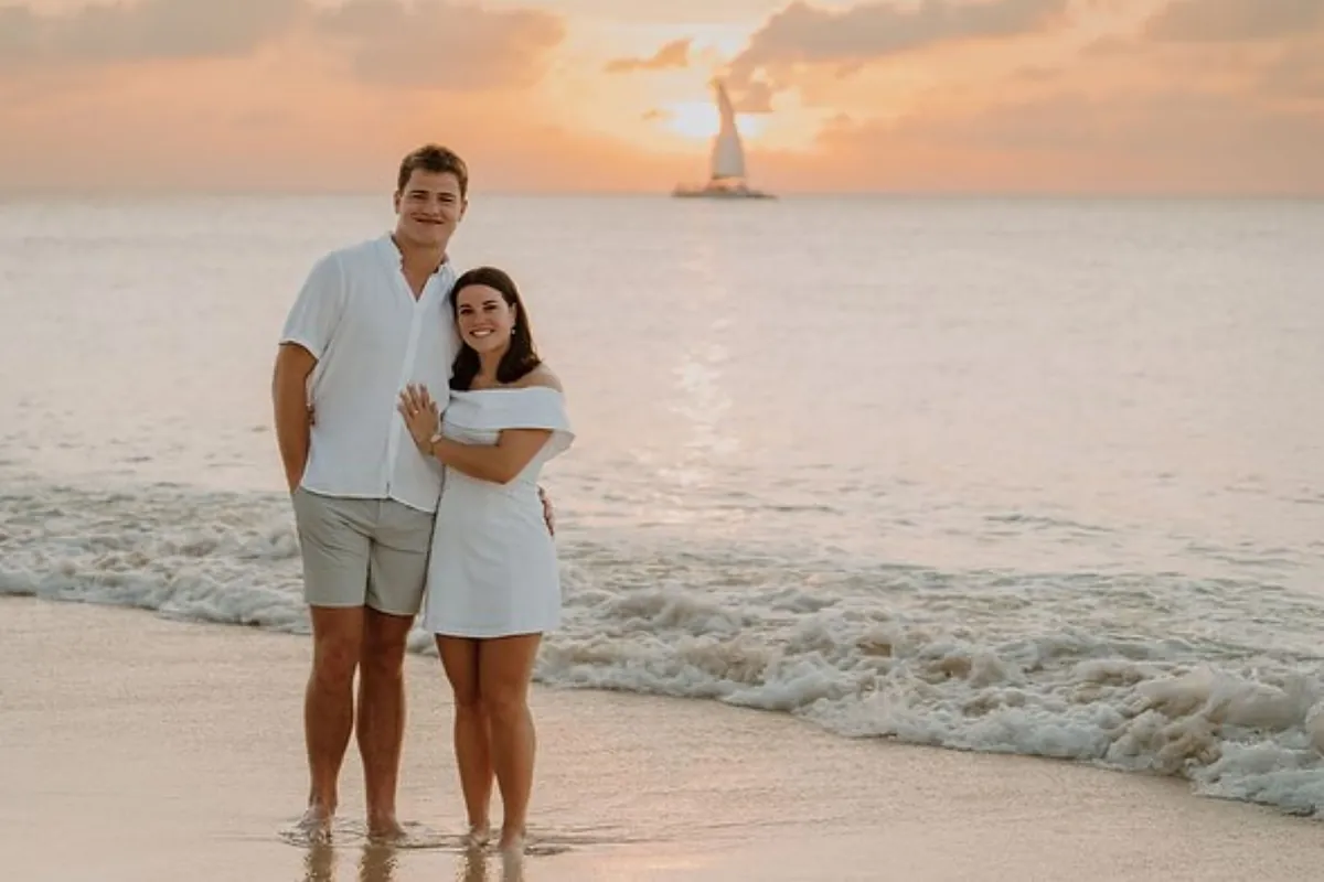 Drake Maye Marries Longtime Love Ann Michael Hudson in Heartfelt Ceremony Celebrated by Patriots