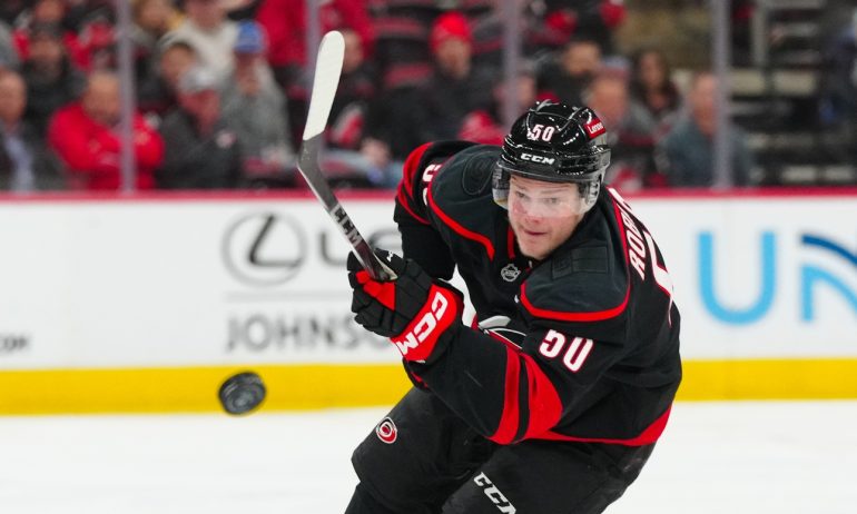 Hurricanes Reward Eric Robinson’s Breakout Season with Four-Year, $6.8 Million Extension