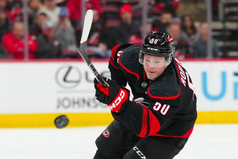 Hurricanes Reward Eric Robinson’s Breakout Season with Four-Year, $6.8 Million Extension