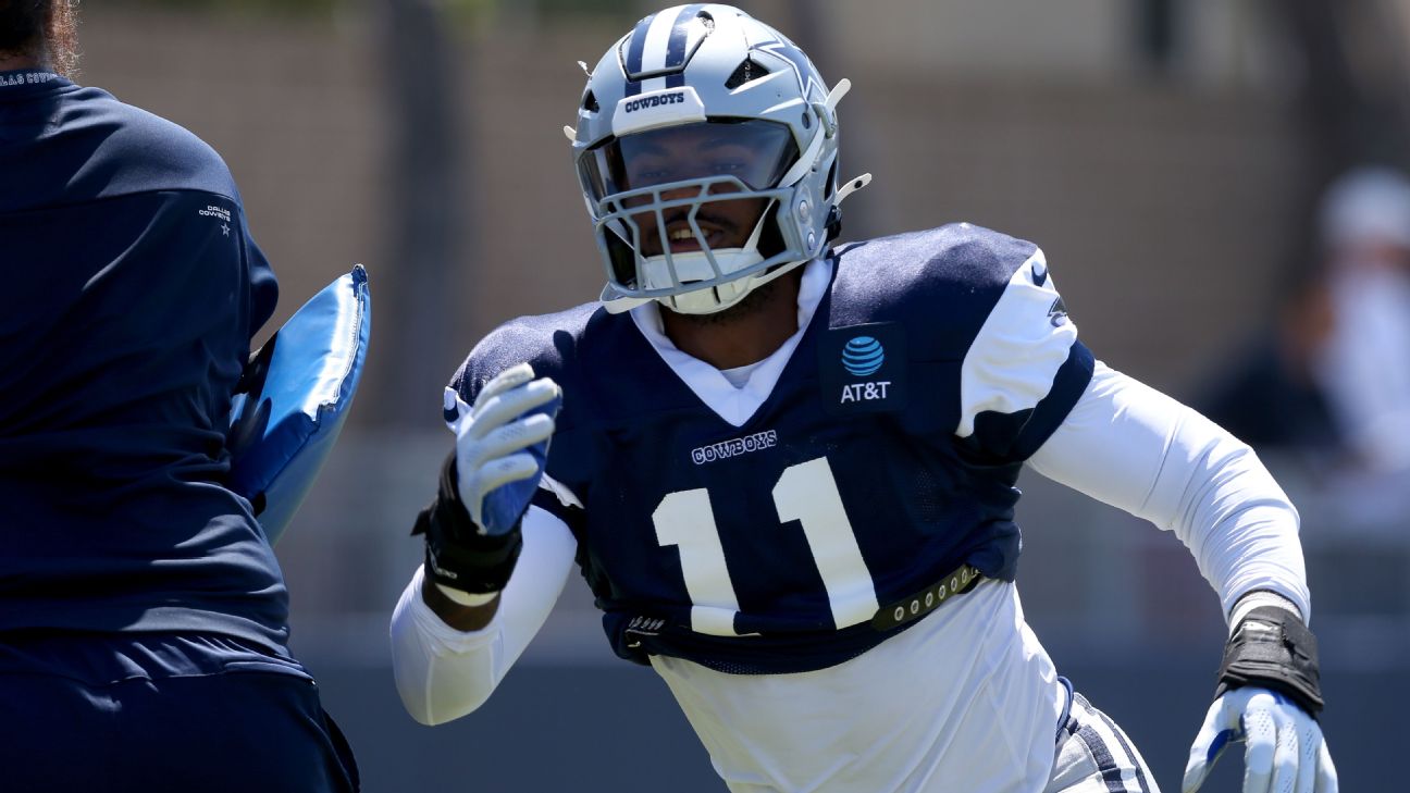 Micah Parsons Attends Cowboys Minicamp While Eyeing Record Contract Ahead of Training Camp