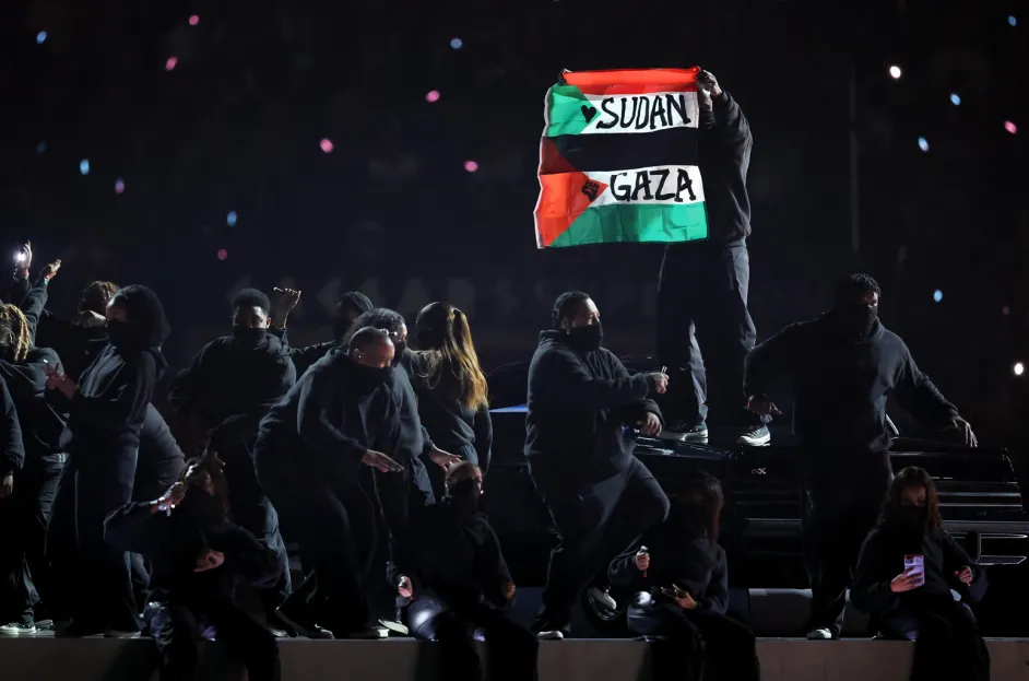 Performer Arrested After Super Bowl Protest with Flags, Banned for Life from NFL Events
