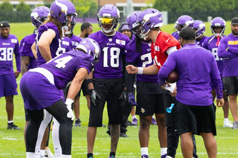 Vikings OTAs Highlight McCarthy’s Growth Jefferson’s Leadership and Depth Across the Roster