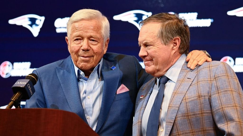Bill Belichick and Robert Kraft
