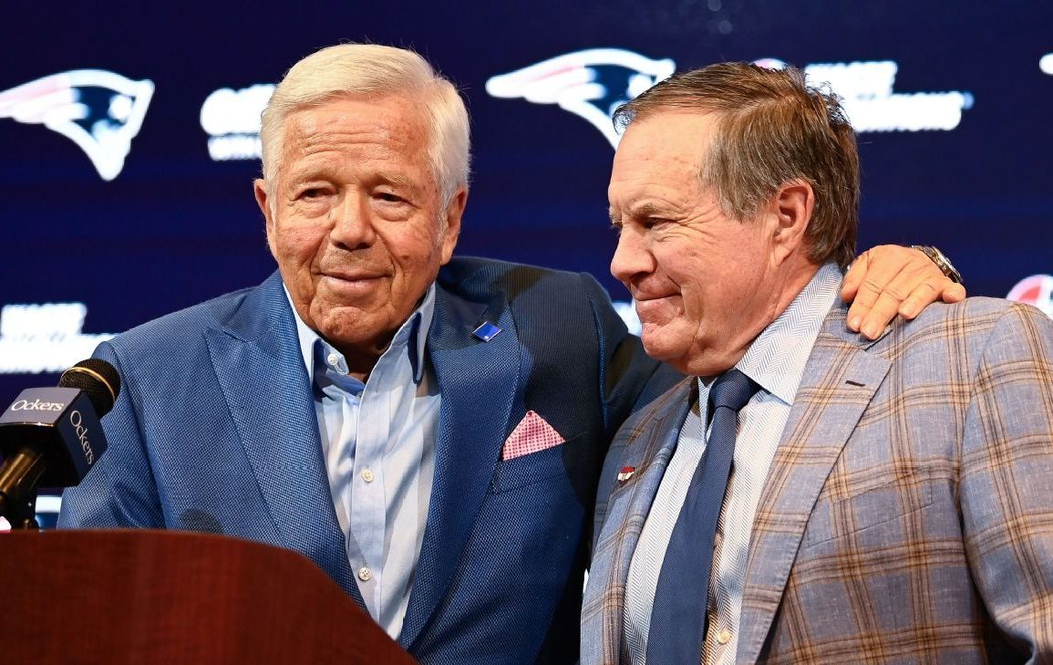 Bill Belichick and Robert Kraft