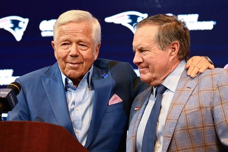 Bill Belichick and Robert Kraft