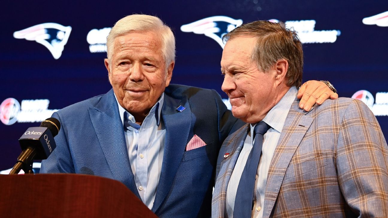 Bill Belichick and Robert Kraft