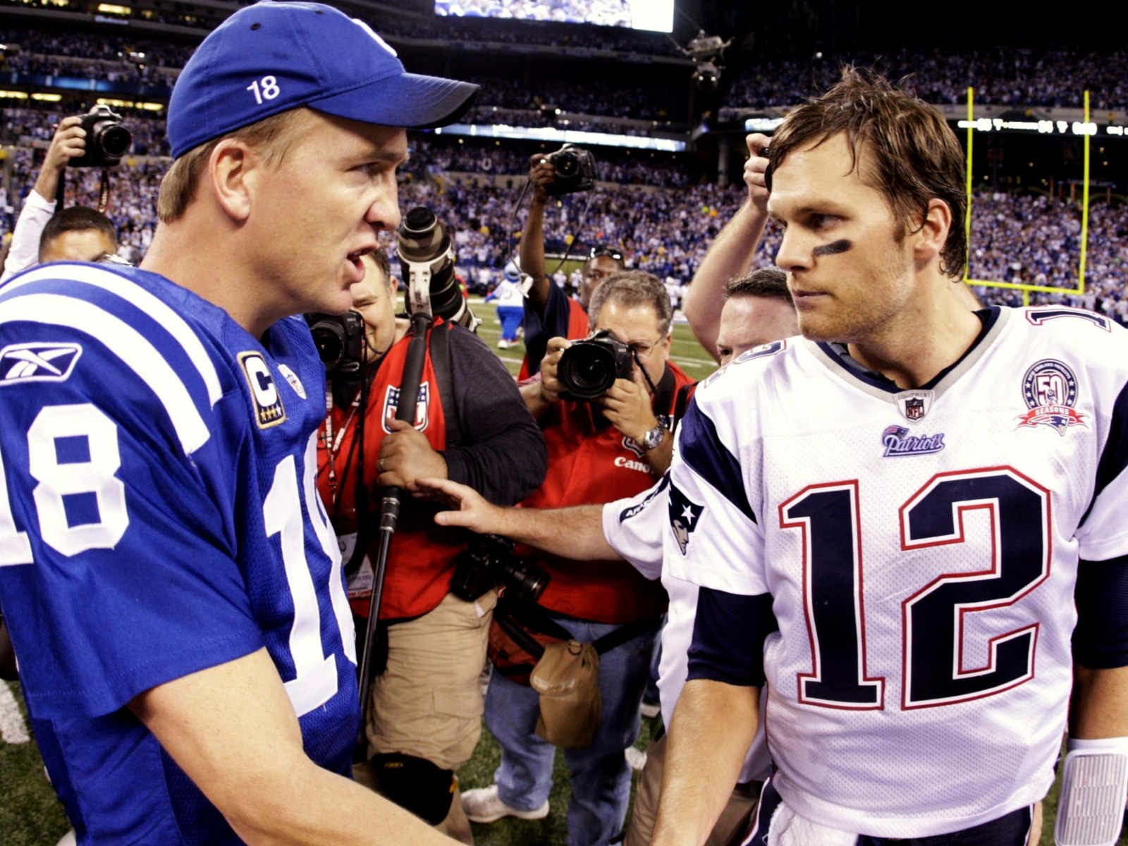 Peyton Manning and Tom Brady