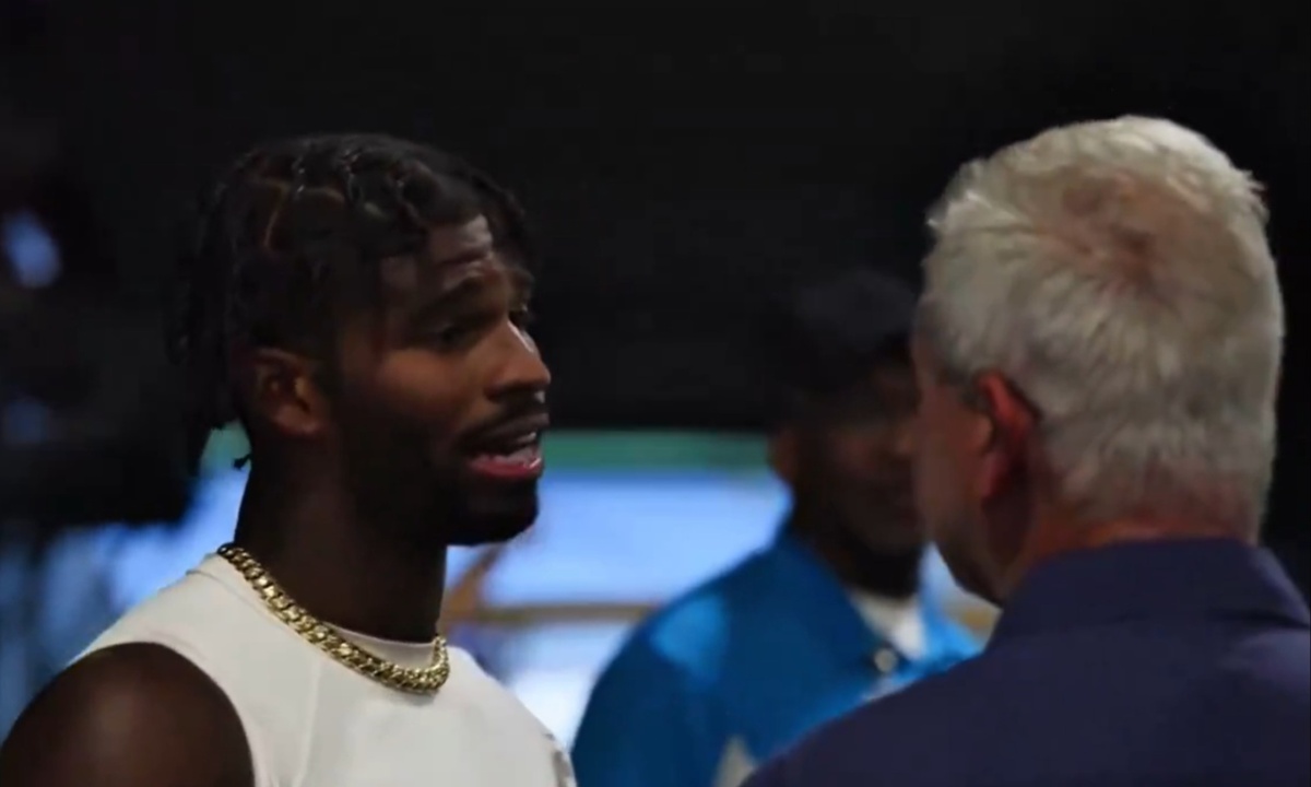 Shedeur Sanders Jokes With Reporter Tony Grossi After Impressive Preseason Debut, Clearing the Air