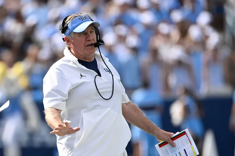 Clemson Rout Exposes UNC Struggles as Bill Belichick Takes Blame and Stresses Long-Term Plan