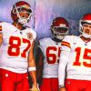 Patrick Mahomes and Travis Kelce