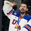 Connor Hellebuyck Leads Team USA To Historic Olympic Men’s Hockey Gold Medal