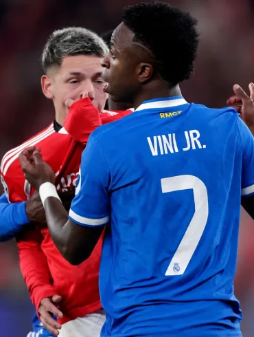 Controversy Erupts as Mourinho Comments on Vinicius Jr Racism Allegations at Benfica Match
