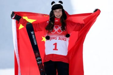 Eileen Gu Becomes Most Decorated Freeskier with Stunning Olympic Halfpipe Triumph