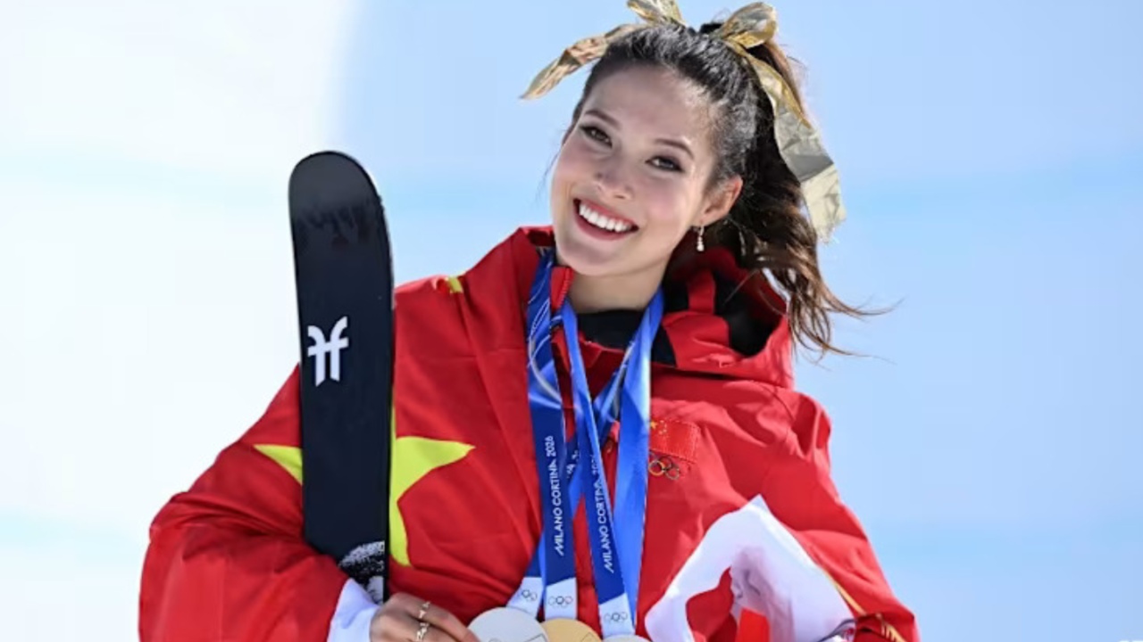 Eileen Gu Becomes Most Decorated Freeskier with Stunning Olympic Halfpipe Triumph