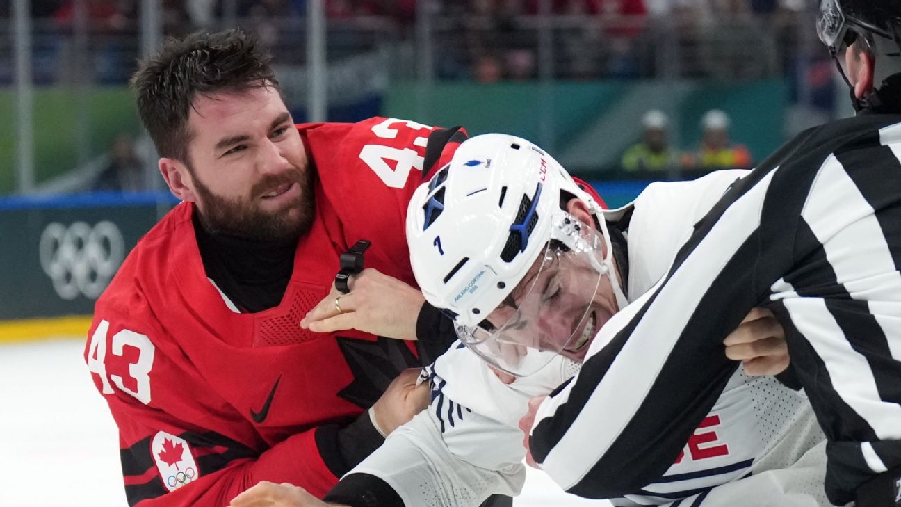 French Defenseman Pierre Crinon Suspended After Fight with Canada’s Tom Wilson