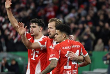Harry Kane and Luis Diaz Propel Bayern Munich Into German Cup Semi-Finals