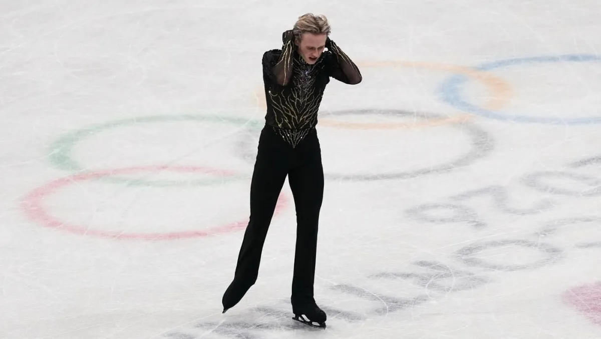 Ilia Malinin Stumbles While Mikhail Shaidorov Claims Historic Olympic Victory