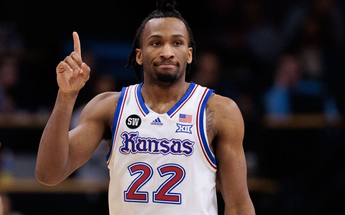 Kansas Rides First Half Surge to Beat BYU as Peterson Exit Tests Jayhawks Late