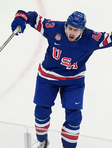 Quinn Hughes Nets Overtime Winner as Team USA Advances to Olympic Hockey Semifinals