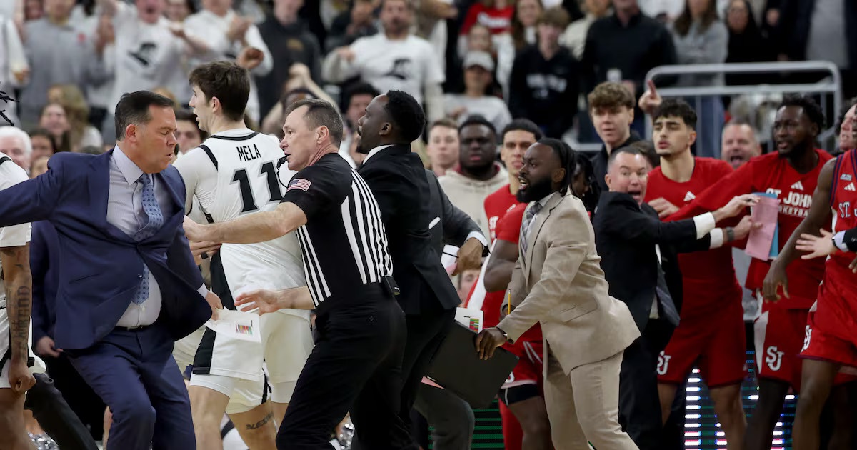 St. John’s Tops Providence 79–69 in Big East Clash Marred by Bench Clearing Brawl (1)
